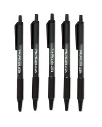 BIC Soft Feel Ballpoint Pens - Black
