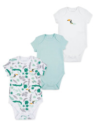 Lily & Dan Icy White Bodysuits
