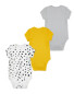 Lily & Dan Yellow & White Bodysuits