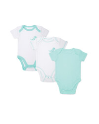 Baby Boy's Dinosaur Bodysuits 3-Pack