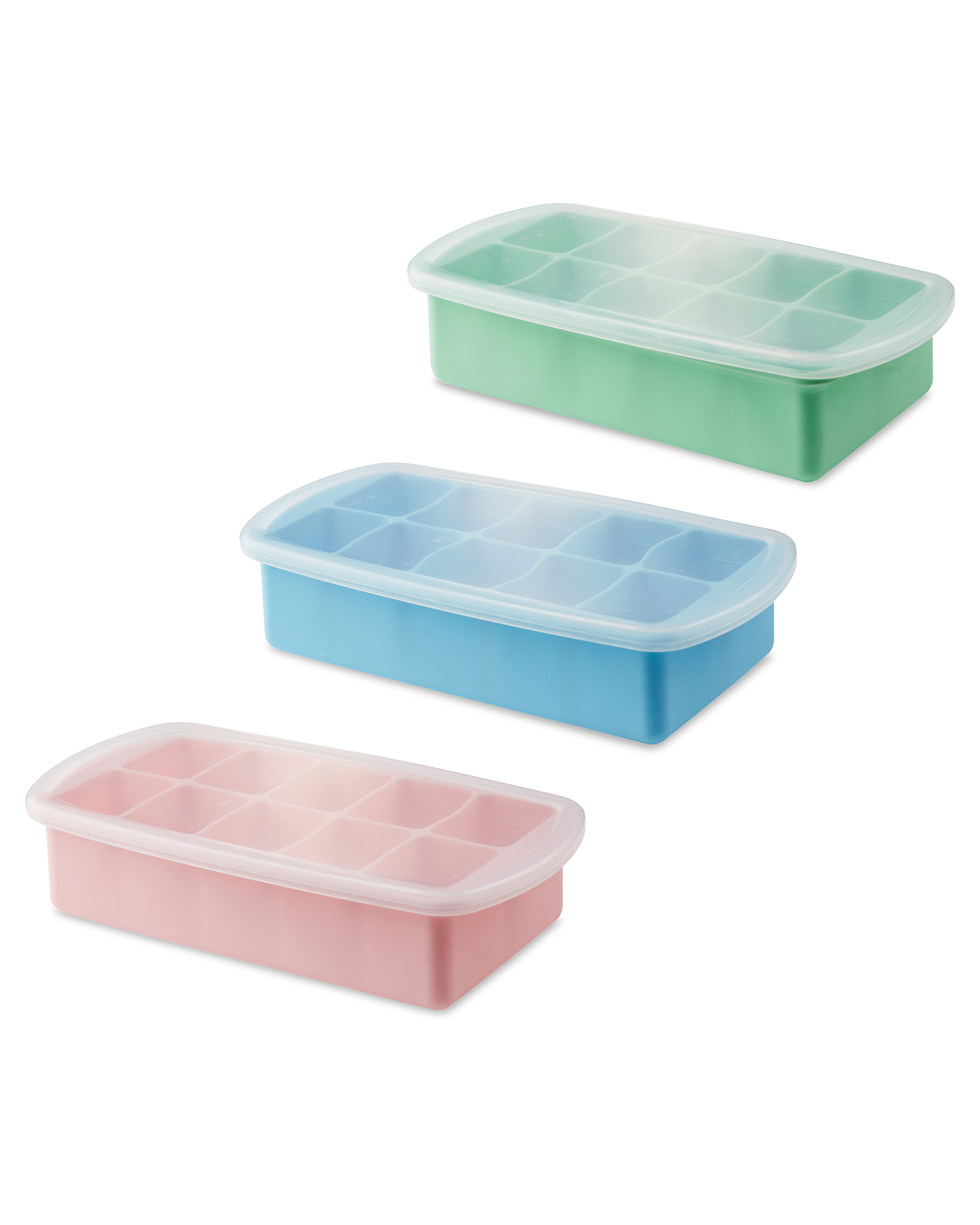 Baby Weaning Food Freezing Cubes Tray Pots Freezer Storage Containers BPA  Free