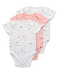 Animal Bodysuits 3 Pack