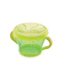Baby Snack Keeper - Green/Yellow