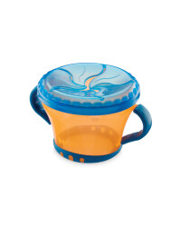 Baby Snack Keeper - Orange/Blue