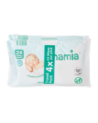 Sensitive Travel Wipes 4 X 24 Pack