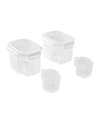 Baking Containers & Cups 2-Pack - White