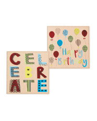 Balloon Birthday Cards 10-Pack
