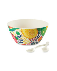 Bamboo Fruit Salad Bowl