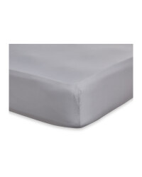 Bamboo King Fitted Sheet - Grey