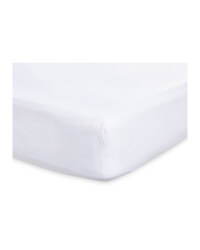 Bamboo King Fitted Sheet - White