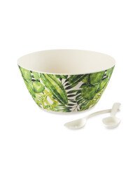 Bamboo Palm Salad Bowl
