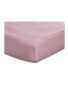 Bamboo Super King Fitted Sheet - Pink