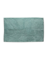 Chenille Bobble Bath Mat - Teal