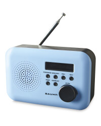 Bauhn DAB & FM Radio - Blue