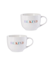 Be Kind Gift Mug 2 Pack