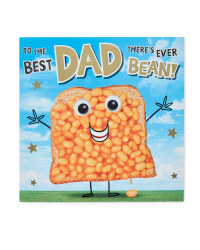 Bean Father's Day Card