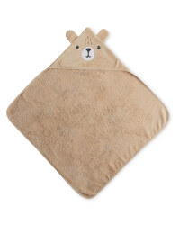 Bear Hooded Baby Towel/Mitt