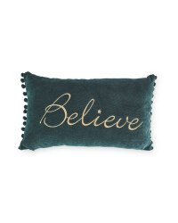 Believe Festive Cushion