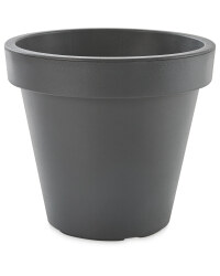 Gardenline Plastic Plant Pot - Black