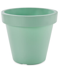 Gardenline Plastic Plant Pot - Green