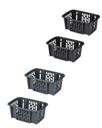 Large Plastic Basket 2 Pack
