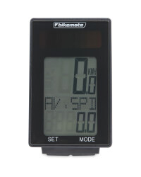 Bikemate Wireless Cycle Computer - Black