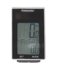 Bikemate Wireless Cycle Computer - Grey