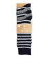 Black & White Stripe Socks 5 Pack