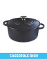 Black Cast Iron Cookware 4 Pack