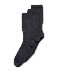 Black Diabetic Friendly Socks