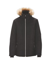 Black Junior Snow Jacket