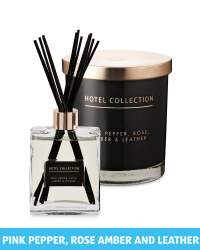 Black Large Reed Diffuser & Candle