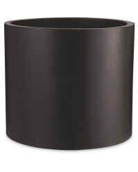Black Round Terrazzo Plant Pot