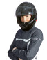 Black Shiny Motorcycle Helmet