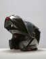Black Shiny Motorcycle Helmet