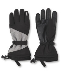INOC Black Ski Gloves