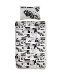 Black and White Star Wars Duvet Set