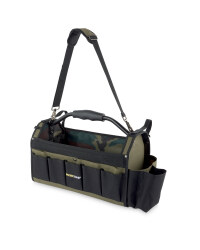 Large Black/ Green DIY Tote Bag