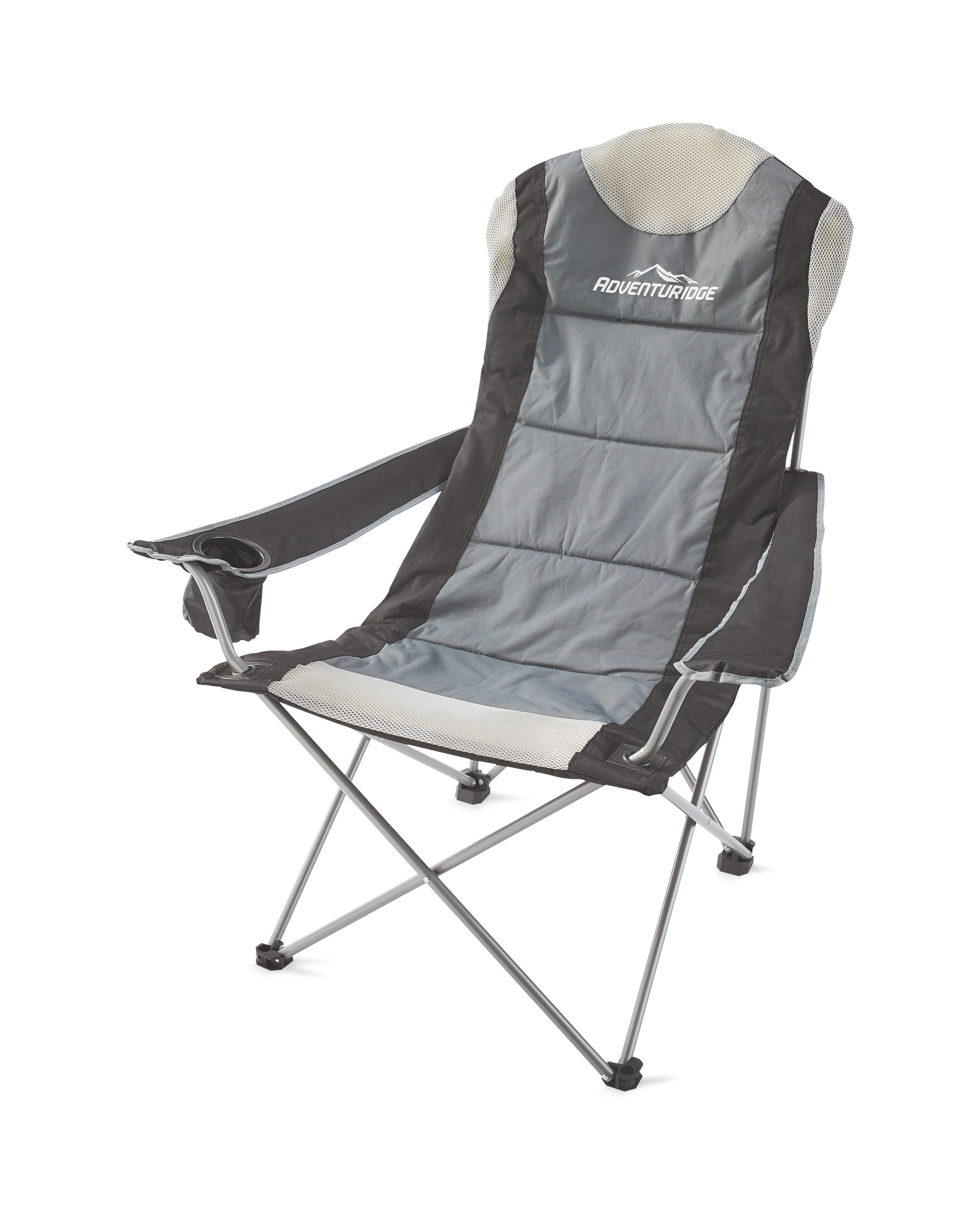 Black And Grey Camping Chair Aldi Uk