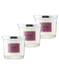 Blackberry & Bay Glass Candle 3 Pack