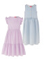 Blue & Lilac Summer Dresses 2 Pack