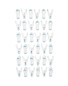 Blue & White Clothes Pegs 72 Pack