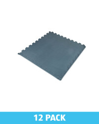 Blue Floor Mat without Holes 12 Pack