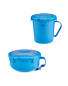 Blue Good2Heat Plus Mug & Bowl Set