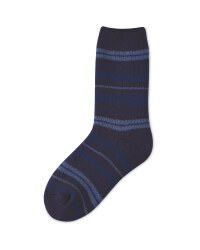 Ladies Blue Heat For Your Feet Socks