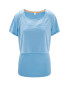Blue Ladies Fitness-Shirt