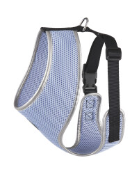 Blue Mesh Dog Harness