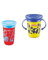 Blue Mini & Maxi 360° Sippy Cup