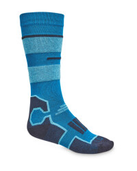 Kids' Blue Ski/Snowboard Socks