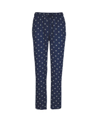 Ladies' Blue Viscose Trousers